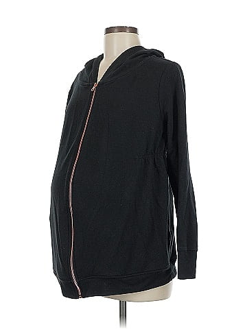 Isabel Maternity Zip Up Hoodie (view 1)