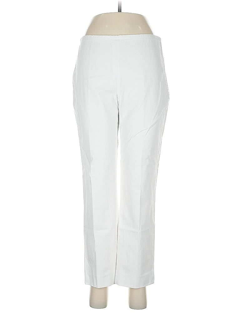 Pre-owned J. Mclaughlin Casual Pants In White