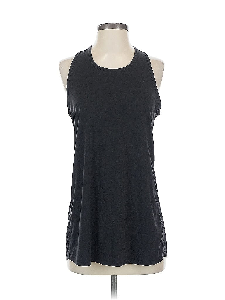 Pre-owned Athleta Sleeveless T-shirt In Black