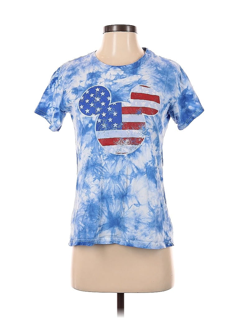 Pre-owned Disney Short Sleeve T-shirt In Blue