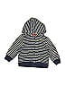 Carter's Stripes Blue Zip Up Hoodie 6-9 MO / 9 MO - photo 1