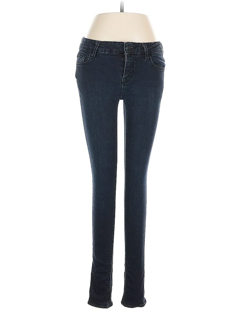 Pre-owned Zara Basic Jeans In Blue