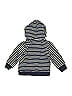 Carter's Stripes Blue Zip Up Hoodie 6-9 MO / 9 MO - photo 2