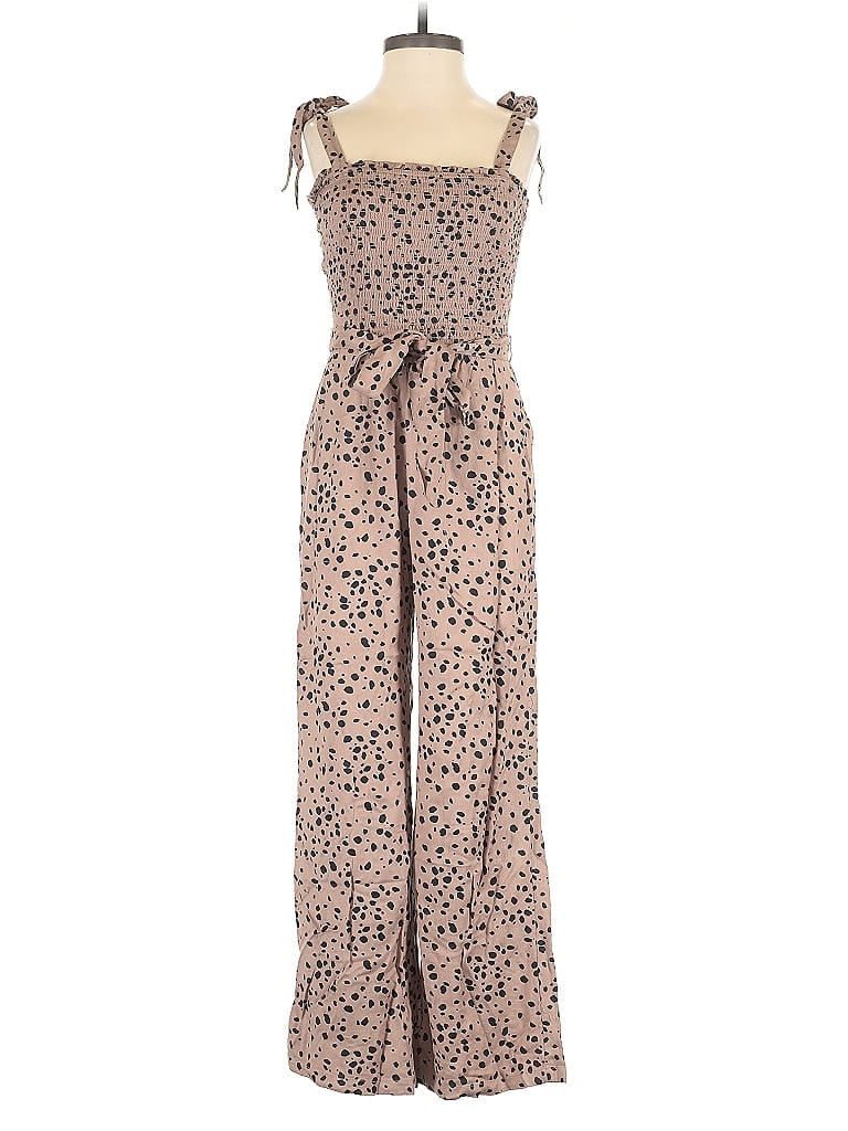 Pre-owned Abercrombie & Fitch Jumpsuit In Brown
