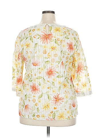 Alfred Dunner 3/4 Sleeve Blouse (view 2)