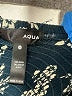 Aqua 100% Rayon Stripes Black Blue Jumpsuit Size XS - photo 3