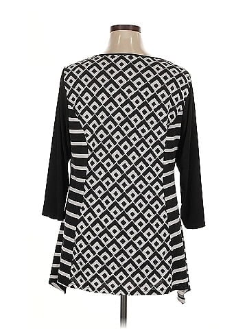 NY Collection 3/4 Sleeve Blouse (view 2)