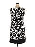 AB Studio Graphic Black Cocktail Dress Size 14 - photo 2