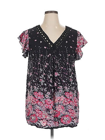 Suzanne Betro Short Sleeve Blouse (view 1)