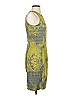 Amy Matto Print Yellow Cocktail Dress Size 0 - photo 4