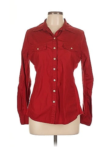Converse One Star Long Sleeve Button-Down Shirt (view 1)