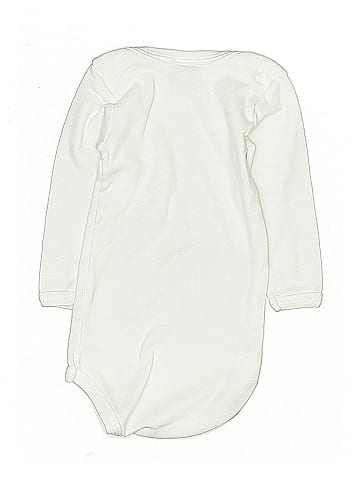 Petit Bateau Long Sleeve Onesie (view 2)