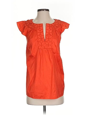 Calypso St. Barth Short Sleeve Silk Top (view 1)