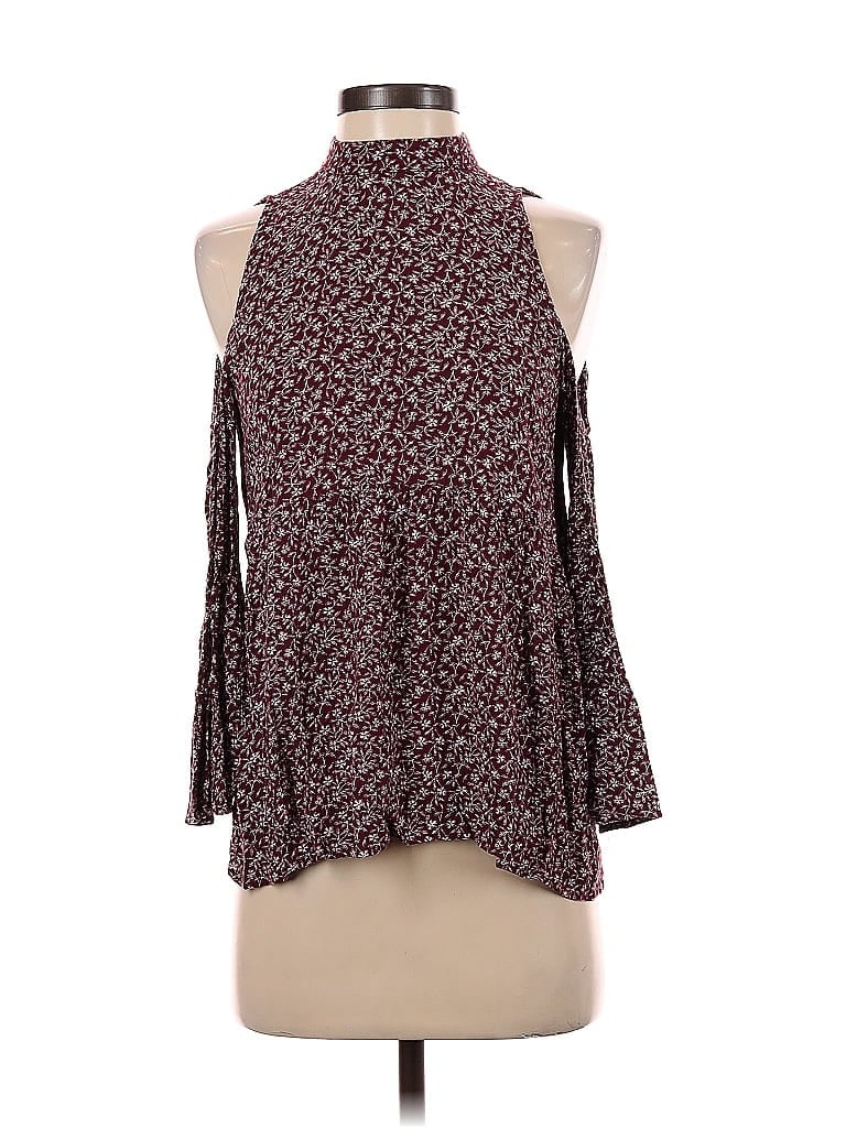 AMERICAN EAGLE OUTFITTERS Pre-owned Sleeveless Blouse In Burgundy