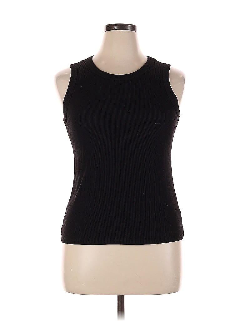 Click to view more detailed imagery on our partner's website Pre-owned Halogen Sleeveless T-shirt In Black