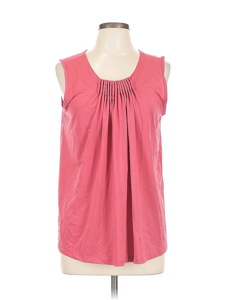 NEW DIRECTIONS Pre-owned Sleeveless Blouse In Pink