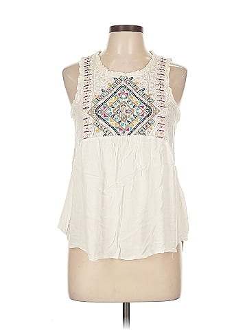Eyeshadow Sleeveless Blouse (view 1)