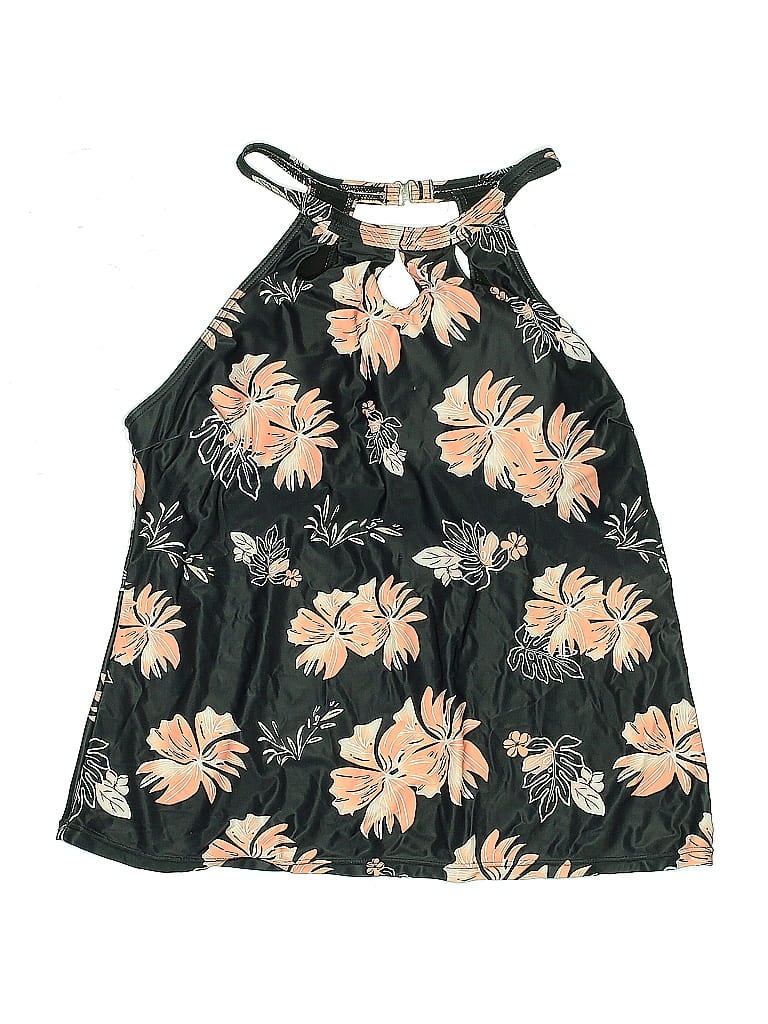 UNBRANDED Pre-owned Swimsuit Top Black Swimwear