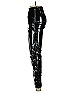 Calzedonia Metallic Black Casual Pants Size S - photo 5
