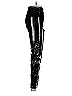 Calzedonia Metallic Black Casual Pants Size S - photo 4