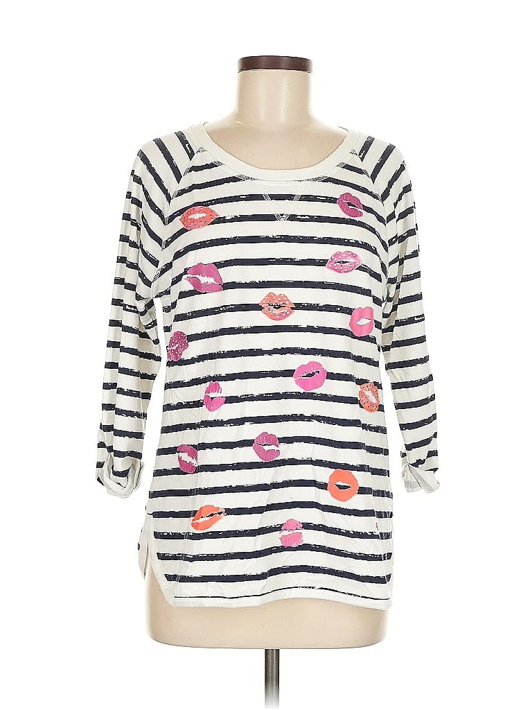 Pre-owned Style&co Sport Pullover Sweater In White