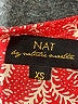 Assorted Brands 100% Rayon Red 3/4 Sleeve Blouse Size XS - photo 7