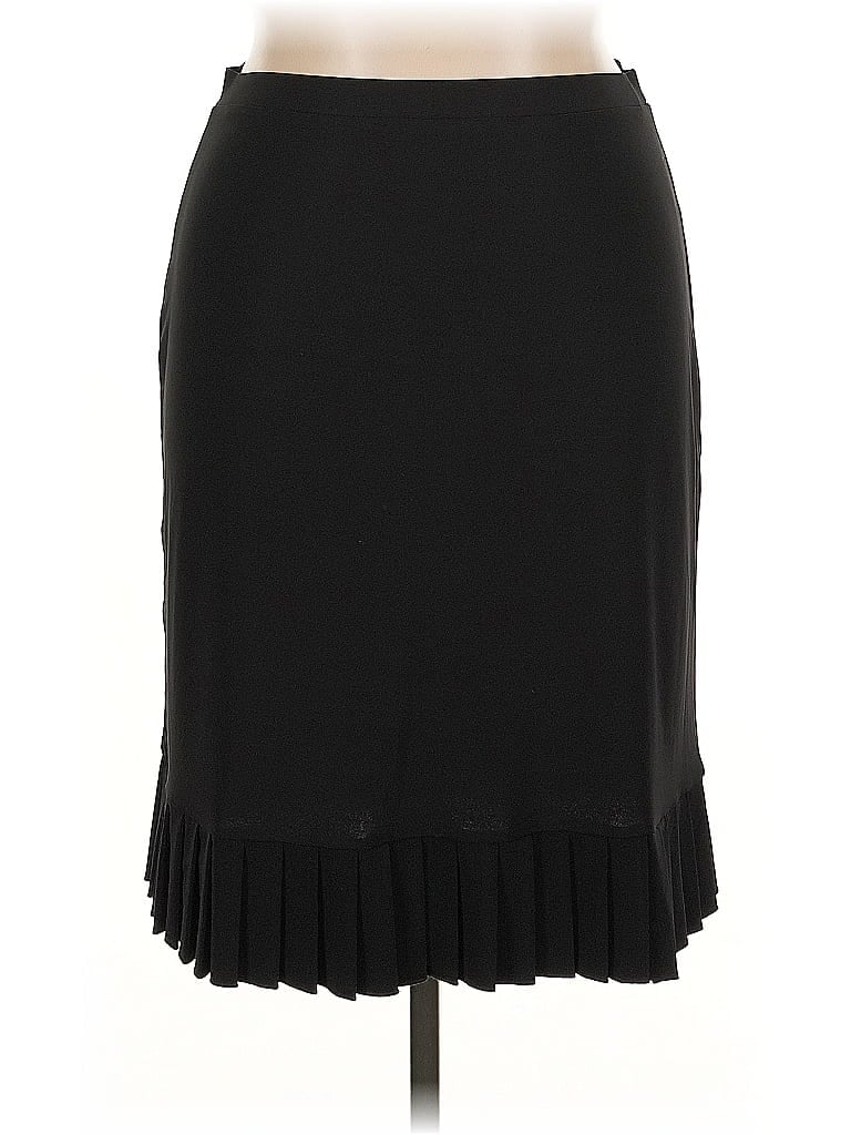 Pre-owned Dressbarn Formal Skirt In Black