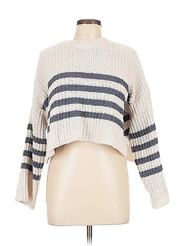 Pink Rose Pullover Sweater (view 1)