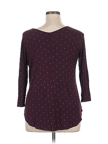 24/7 Maurices 3/4 Sleeve T-Shirt (view 2)