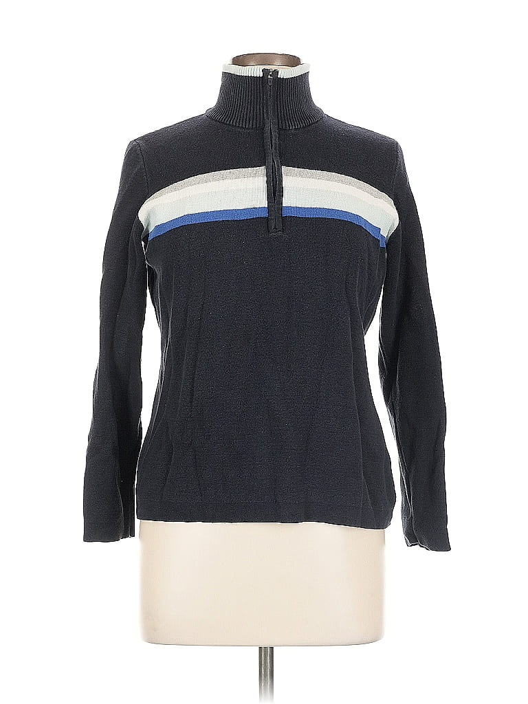 Pre-owned Eddie Bauer Pullover Sweater In Blue