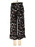 Lock & Key Print Black Casual Pants Size S - photo 2