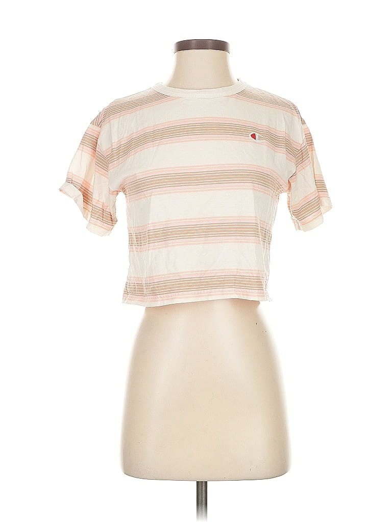 Click to view more detailed imagery on our partner's website Pre-owned Champion Short Sleeve T-shirt In Pink
