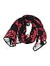 Unbranded Floral Red Black Scarf One size - photo 1
