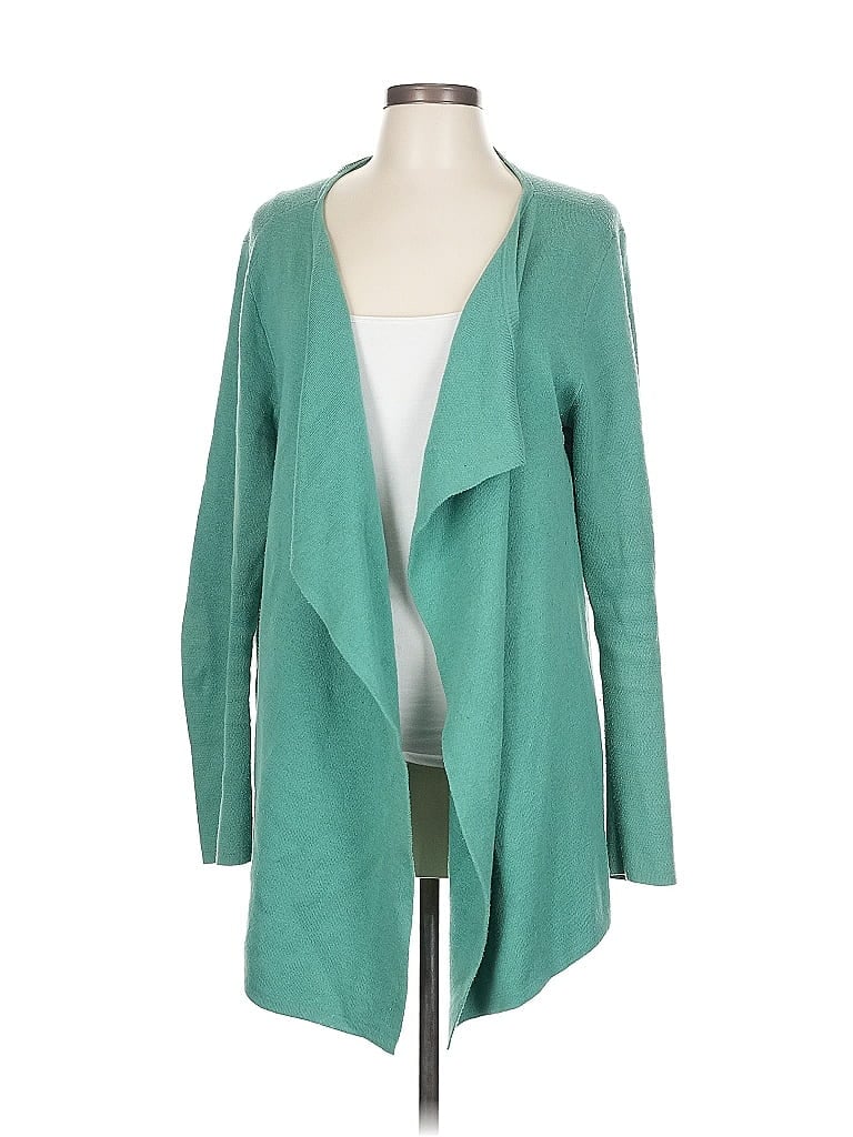 Pre-owned Talbots Outlet Cardigan Sweater In Blue