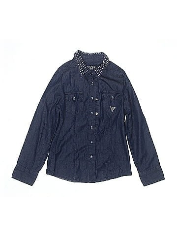 Guess Long Sleeve Button-Down Shirt (view 1)