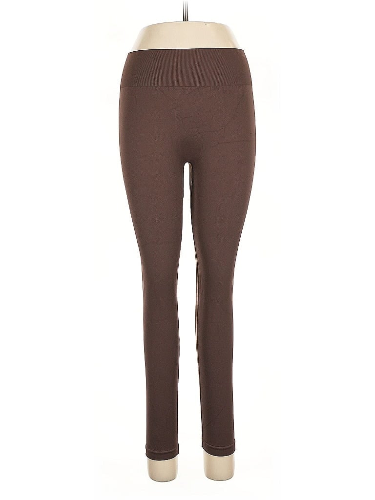 OQQ Pre-owned Active Pants In Brown