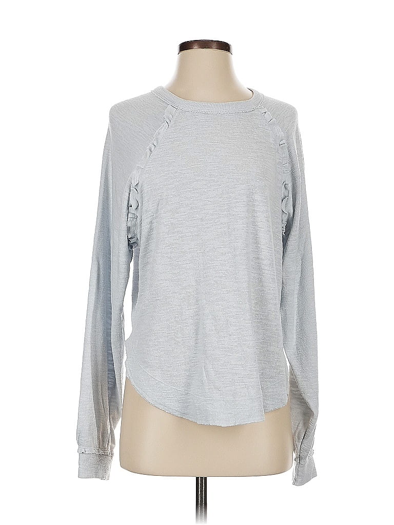 Pre-owned Pilcro Sweatshirt In Silver