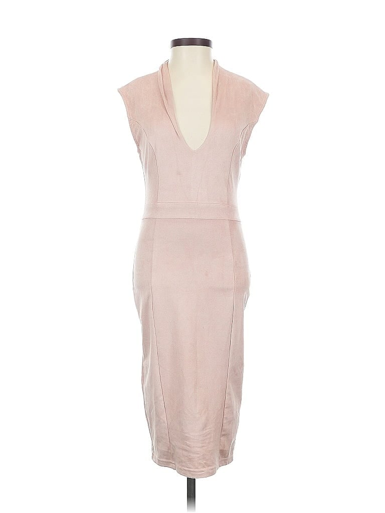 Pre-owned Privy Cocktail Dress In Brown