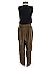 Leifsdottir Chevron-herringbone Brown Green Jumpsuit Size 0 - photo 2