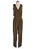Leifsdottir Chevron-herringbone Brown Green Jumpsuit Size 0 - photo 1