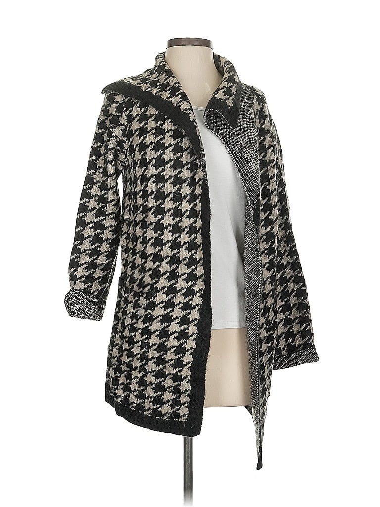 Pre-owned Max Studio Cardigan Sweater In Gray