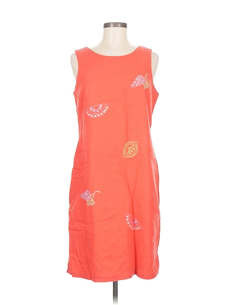 Pre-owned Agb Casual Dress In Orange