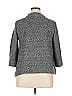 AB Studio 100% Acrylic Gray Cardigan Size XL - photo 2