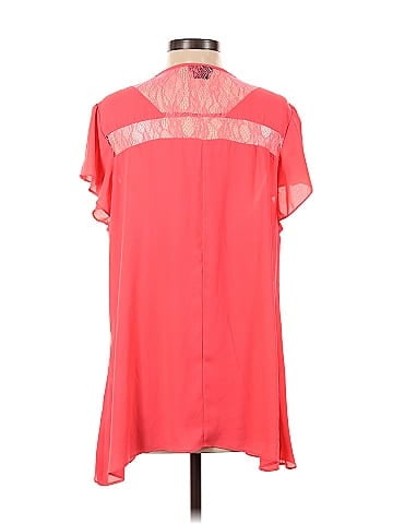 City Chic Short Sleeve Blouse (view 2)