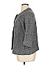 AB Studio 100% Acrylic Gray Cardigan Size XL - photo 5
