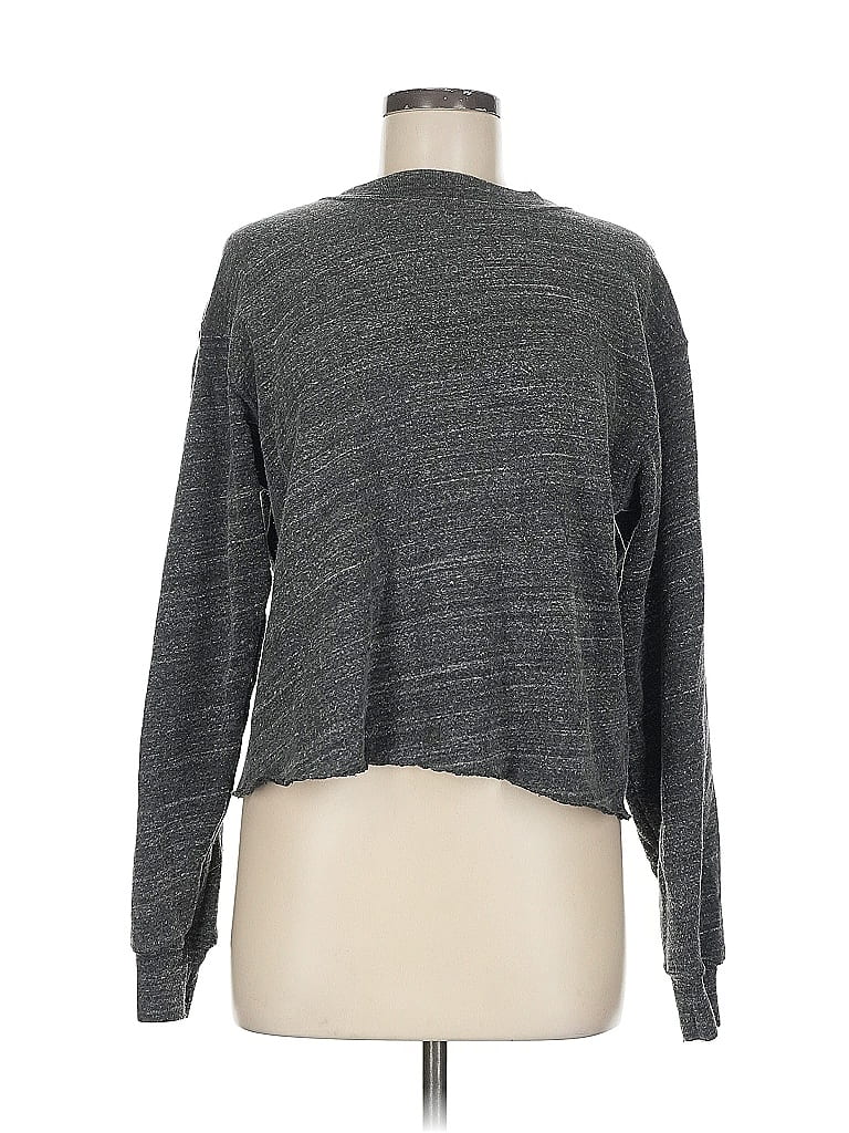Pre-owned John Galt Pullover Sweater In Gray
