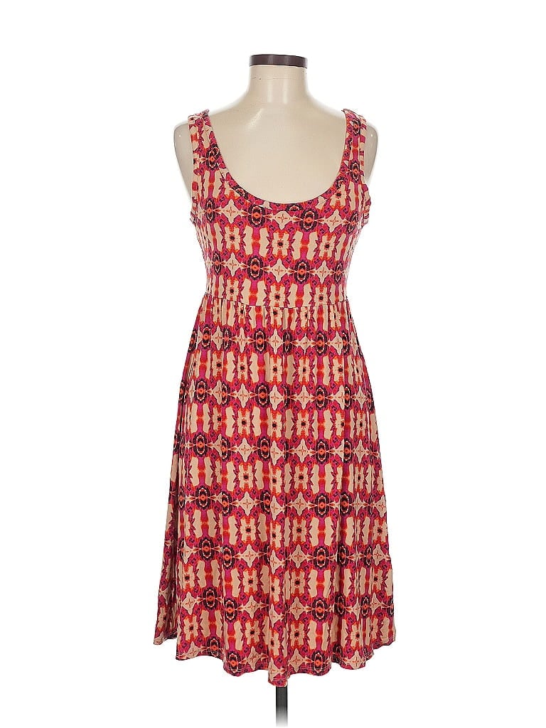 Pre-owned Kenar Casual Dress In Burgundy