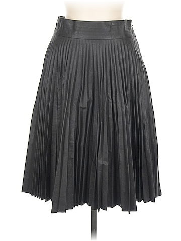 Karen Millen Faux Leather Skirt (view 1)