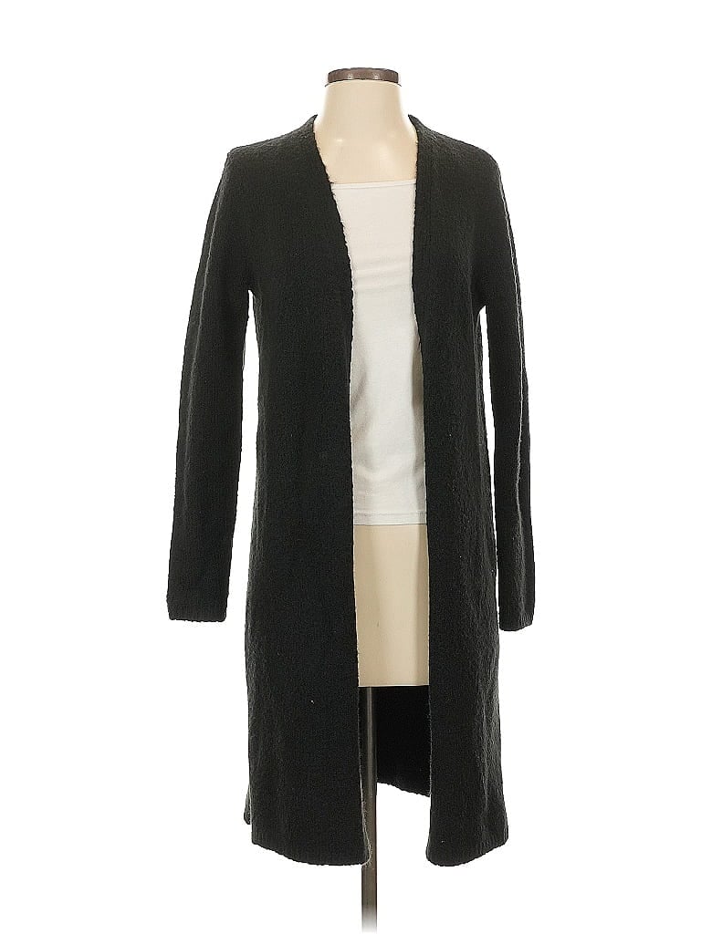 Pre-owned J.crew Factory Store Cardigan Sweater In Black