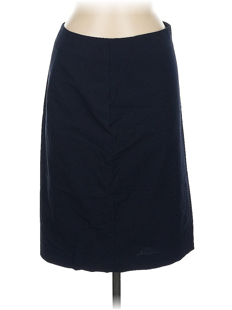 Pre-owned Ann Taylor Formal Skirt In Blue